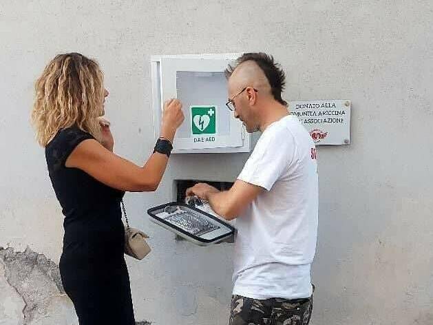 defibrillatore ariccia