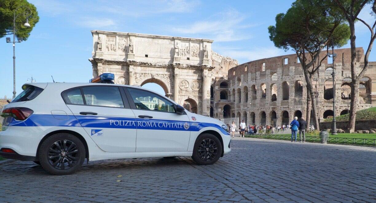 Polizia Roma Capitale Colosseo