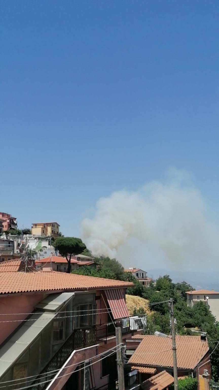 Incendio Rocca Priora 5 Lug 2022 1