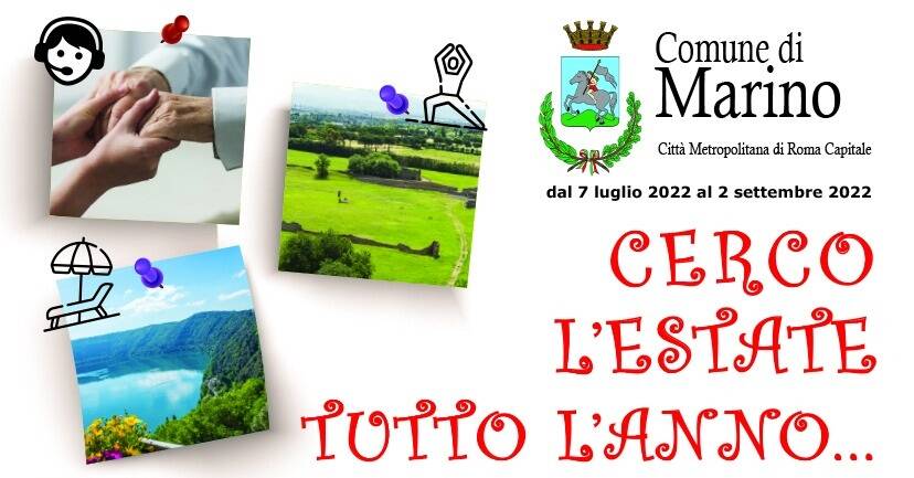 Cerco l'estate tutto l'anno 2022 Marino