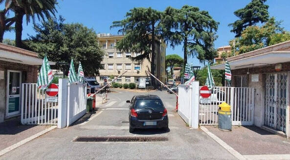 Sindacati protesta Ospedale Frascati