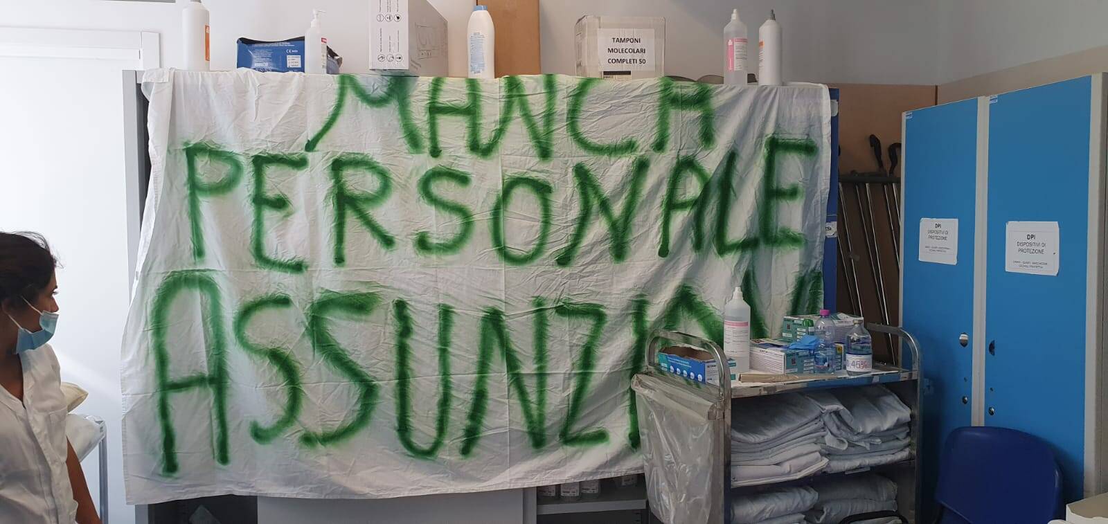 Sindacati protesta Ospedale Frascati