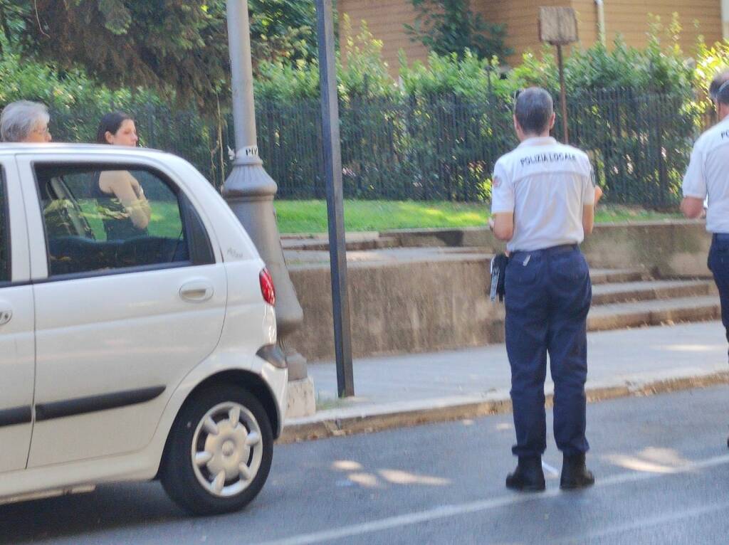 Incidente via Rosselli Genzano