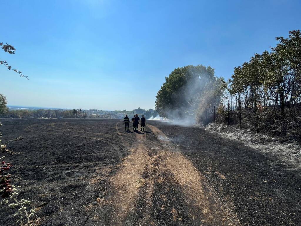 incendio genzano  