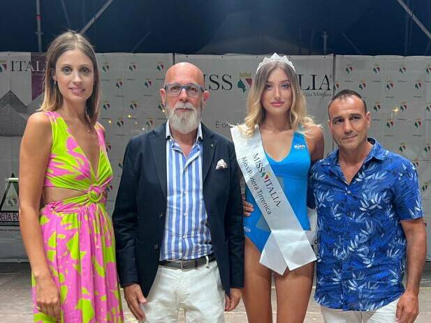 Miss Italien: Michela Boboni aus Civitavecchia gewinnt den Sondertitel Miss Riviera Tirrenica und erreicht das nationale Vorfinale
