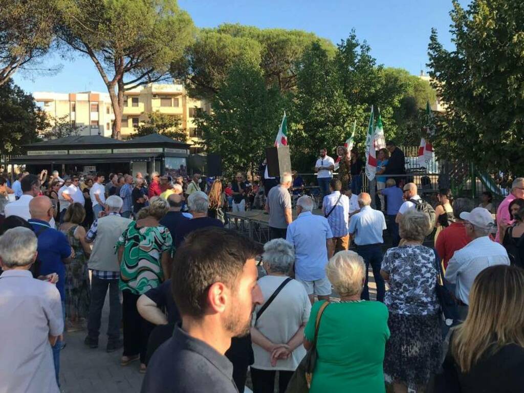 Ciampino Politiche PD Campagna Elettorale 31 Ago 2022 Selfie