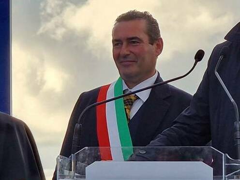 ARICCIA - Il ministro Salvini inaugura la riapertura del Ponte Monumentale