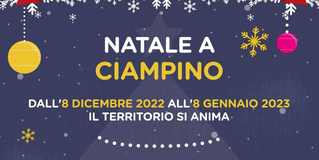 Natale Ciampino 2022 Locandina Orizz