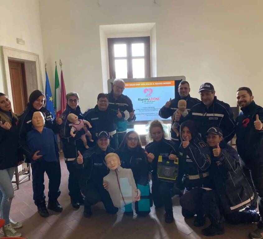 Polizia locale Albano corso blsd