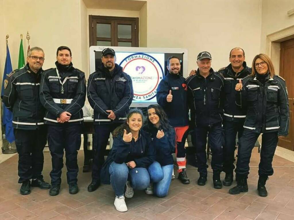 Polizia locale Albano corso blsd