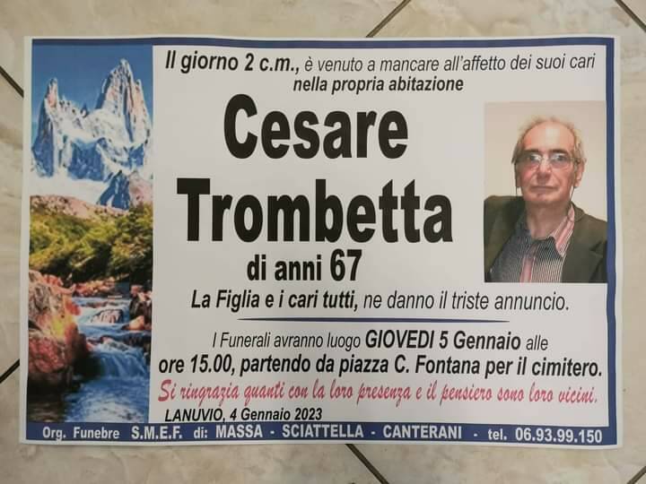 cesare trombetta lanuvio