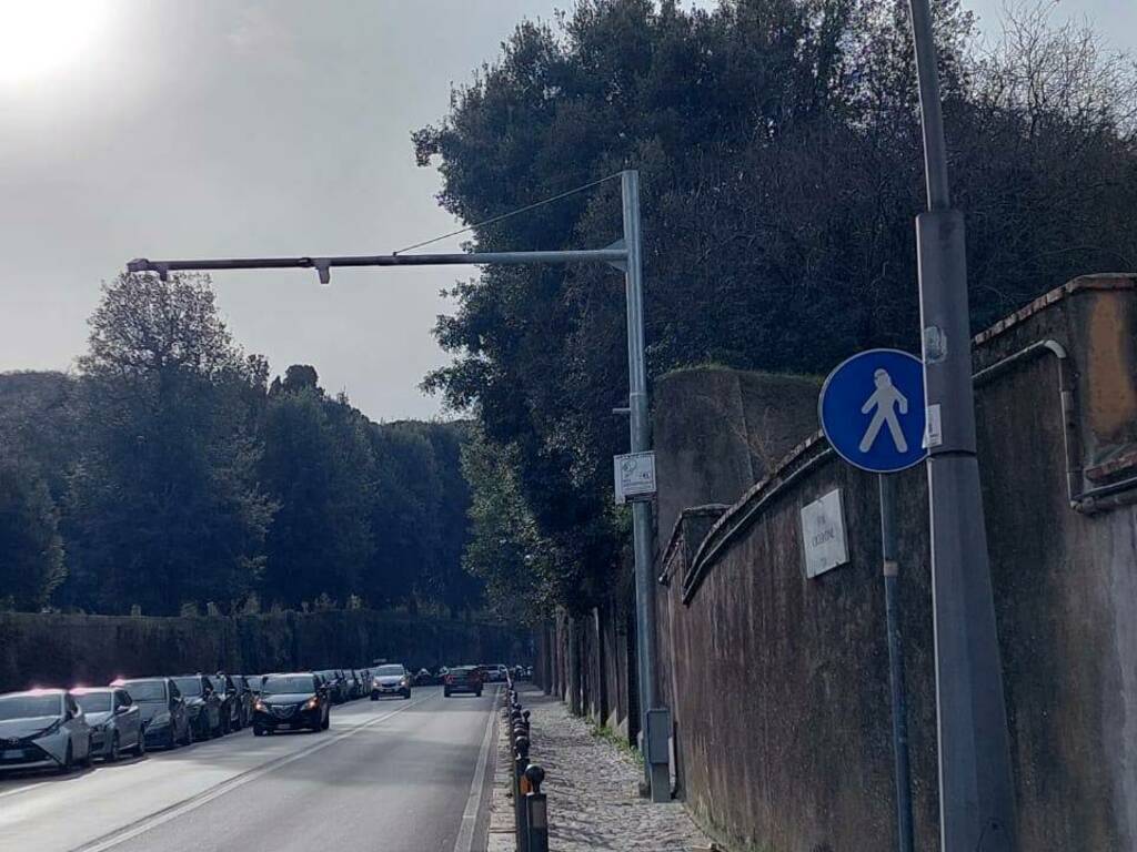 frascati viale cicerone telecamere