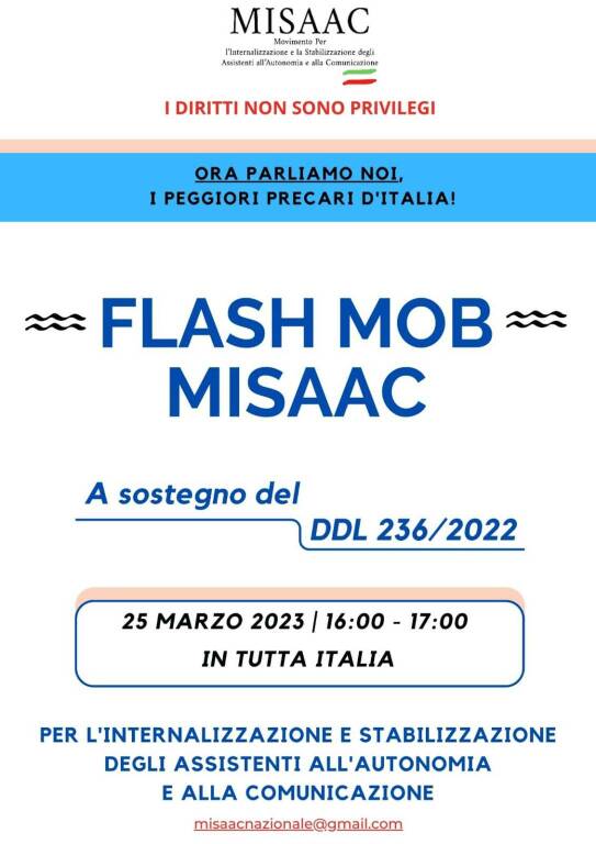 flash mob operatori scolastici