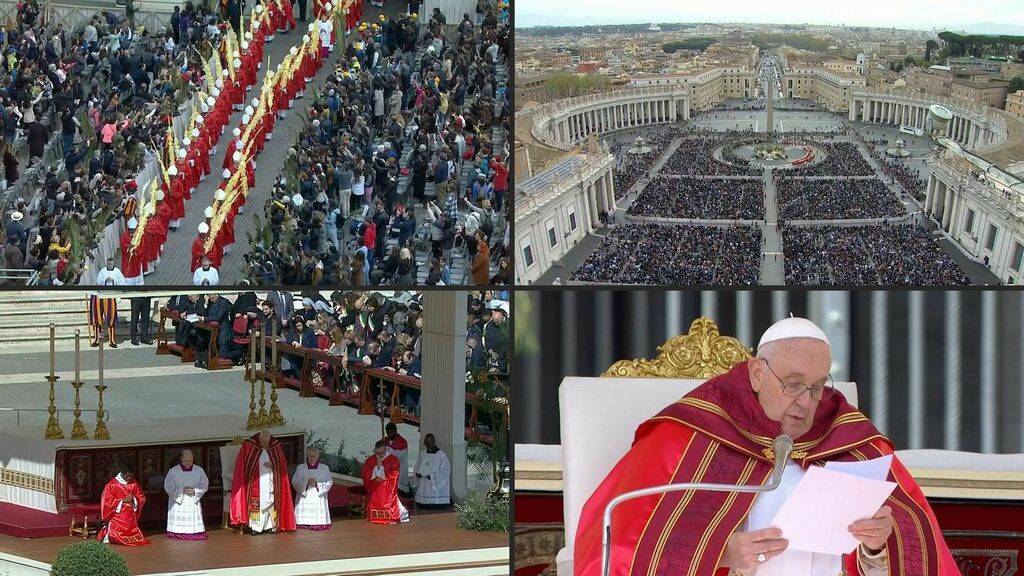 papa domenica delle palme