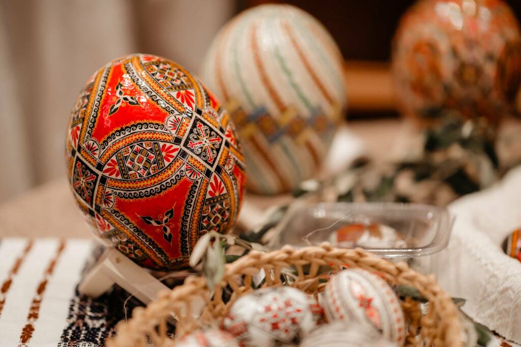 Uova di Pasqua decorate 1