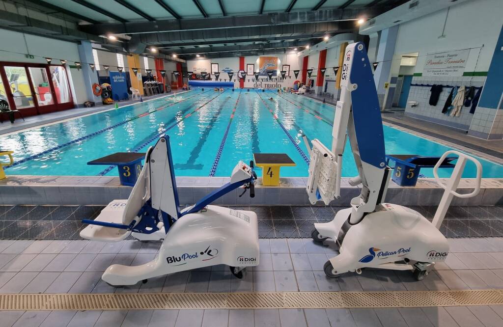 Sollevatori da piscina per disabili