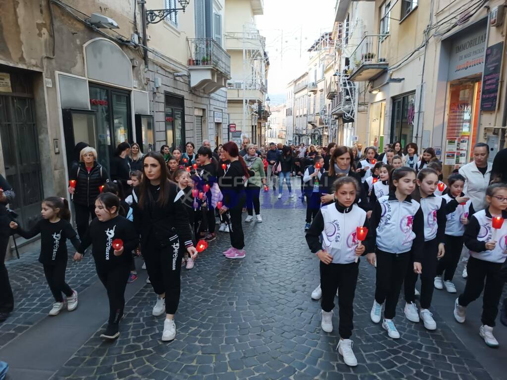 Velletri - La Fiaccolata della Pace alla Vigilia della Processione della Madonna delle Grazie (FOTO)