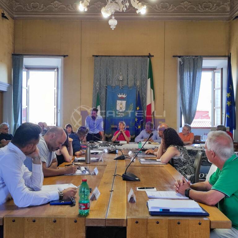 Genzano, la fotogallery del Consiglio comunale del 31 luglio 2023