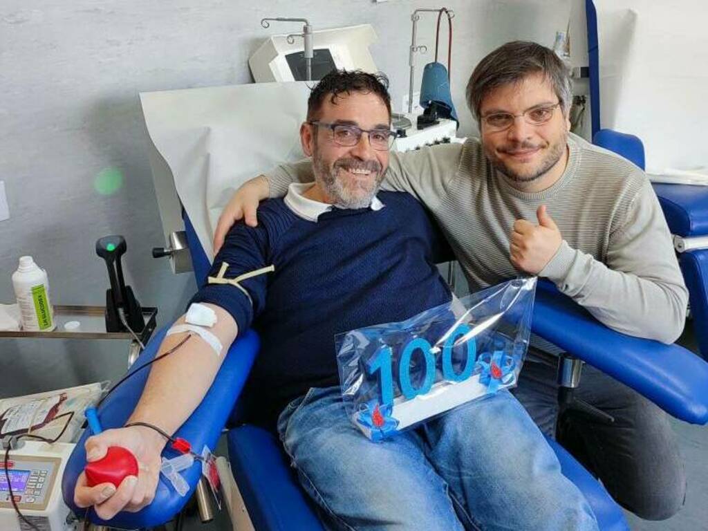 Genzano, Avis in festa per le 100 Donazioni di Riccardo Conti (FOTO)