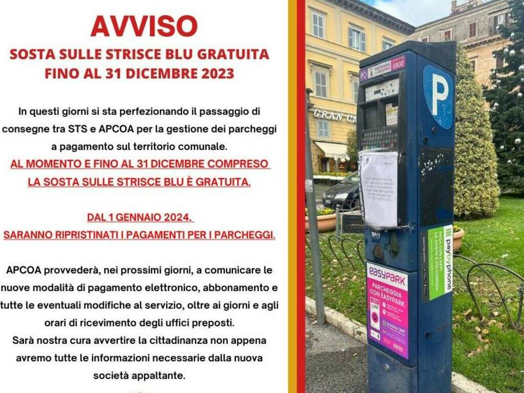 parchimetro frascati 