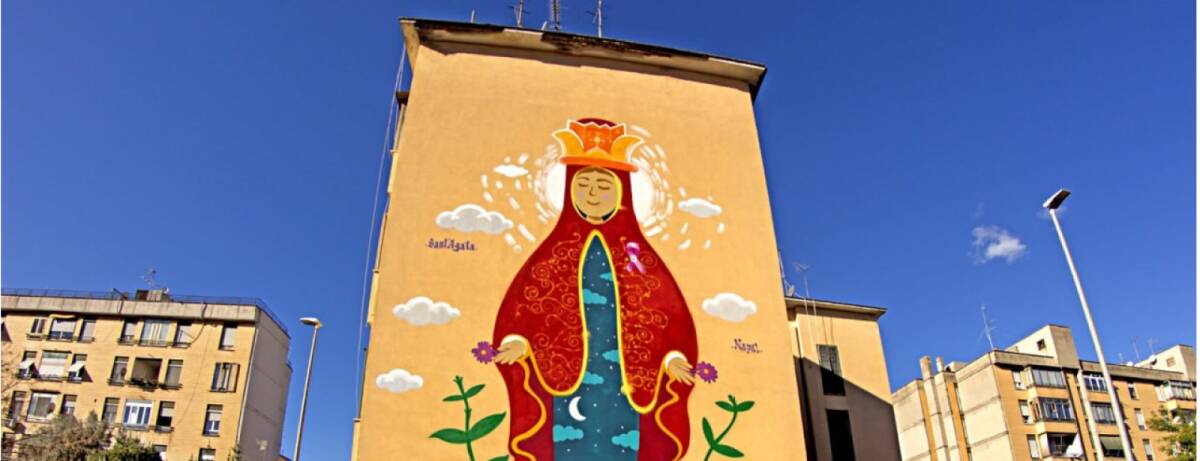 murale sant'agata