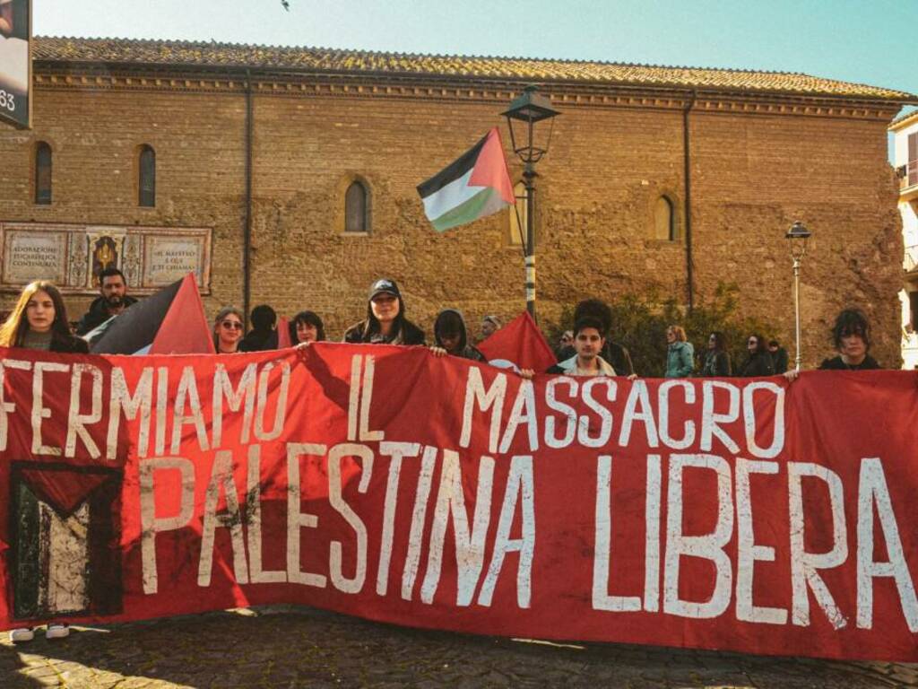 Sit-In Palestina Albano