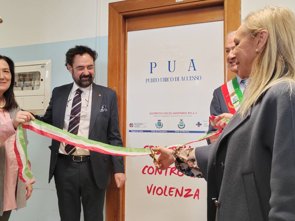 Marino - Inaugurato lo Sportello Antiviolenza all'Ospedale San Giuseppe