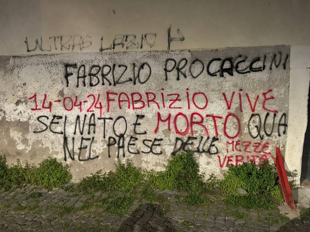 scritte Fabrizio procaccini