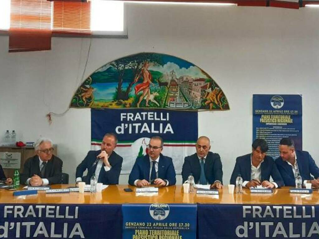 genzano incontro fratelli d'italia