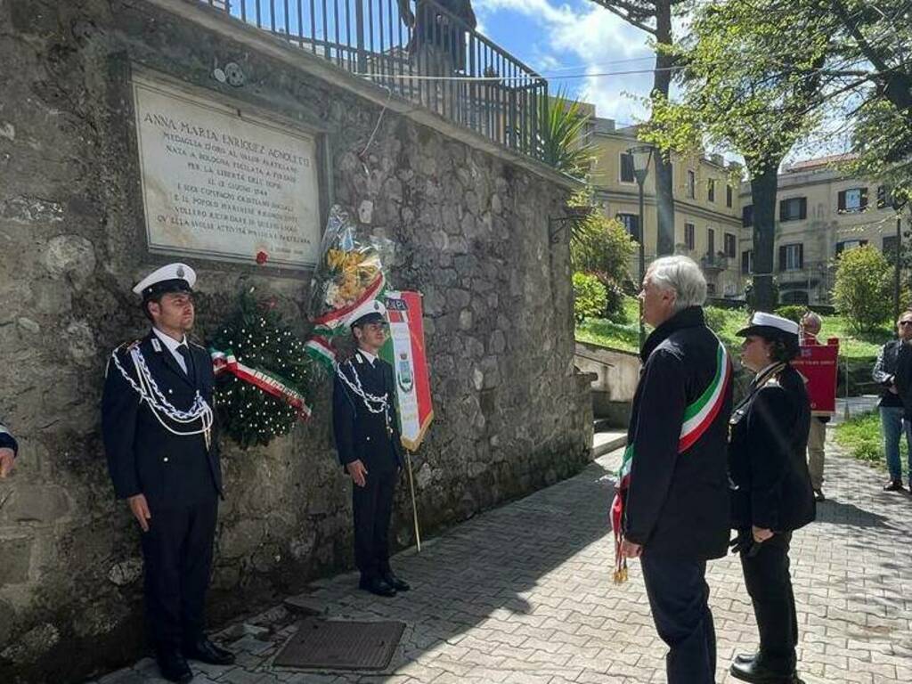 Marino ha celebrato il 25 Aprile, Festa della Liberazione (Fotogallery)